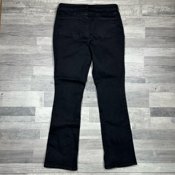 NYDJ Black Slim Bootcut Jeans 10 - Picture 6 of 6
